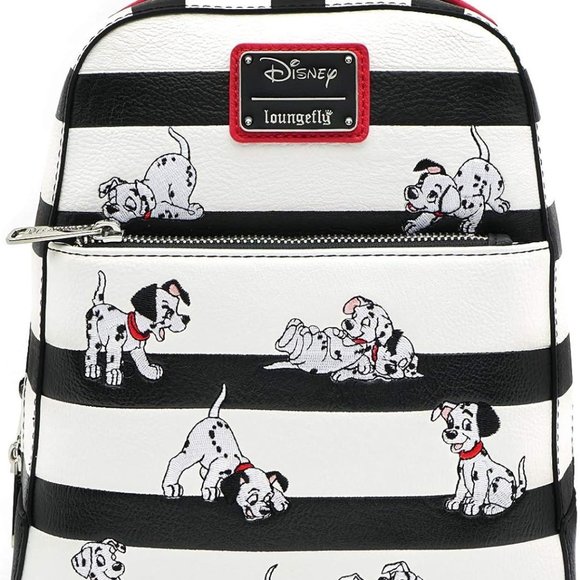 101 Dalmatians Disney Loungefly Backpack in Factory Bubble Wrap - Picture 6 of 8
